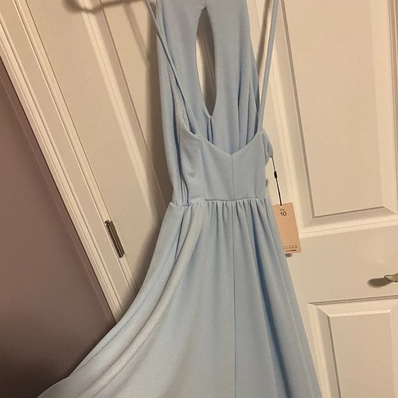 Club London High-Low Halter Dress- Size 6 (US) - Picture 6 of 6